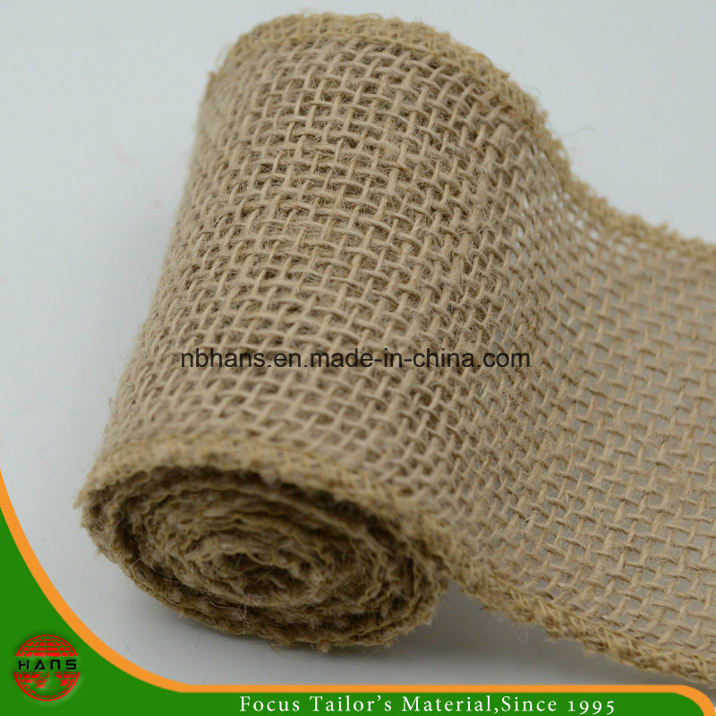 Hans Factory Direct Sale Jute Tape for Lace Gift Packing