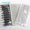 Hanstex Fashion Ab Color Plastic Rhinestone Chain, A Grade Ab 2mm Glass Rhinestones Banding Trim Setting Chain Ss6