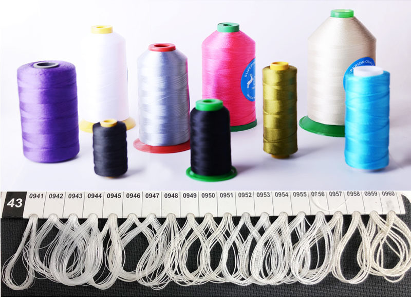 High Tenacity Nylon /Polyester/ Bonded Thread Sewing for Leather/Shoes Stitching/Bag/Interior Trim/Outdoor Oxford/ Home Textiles
