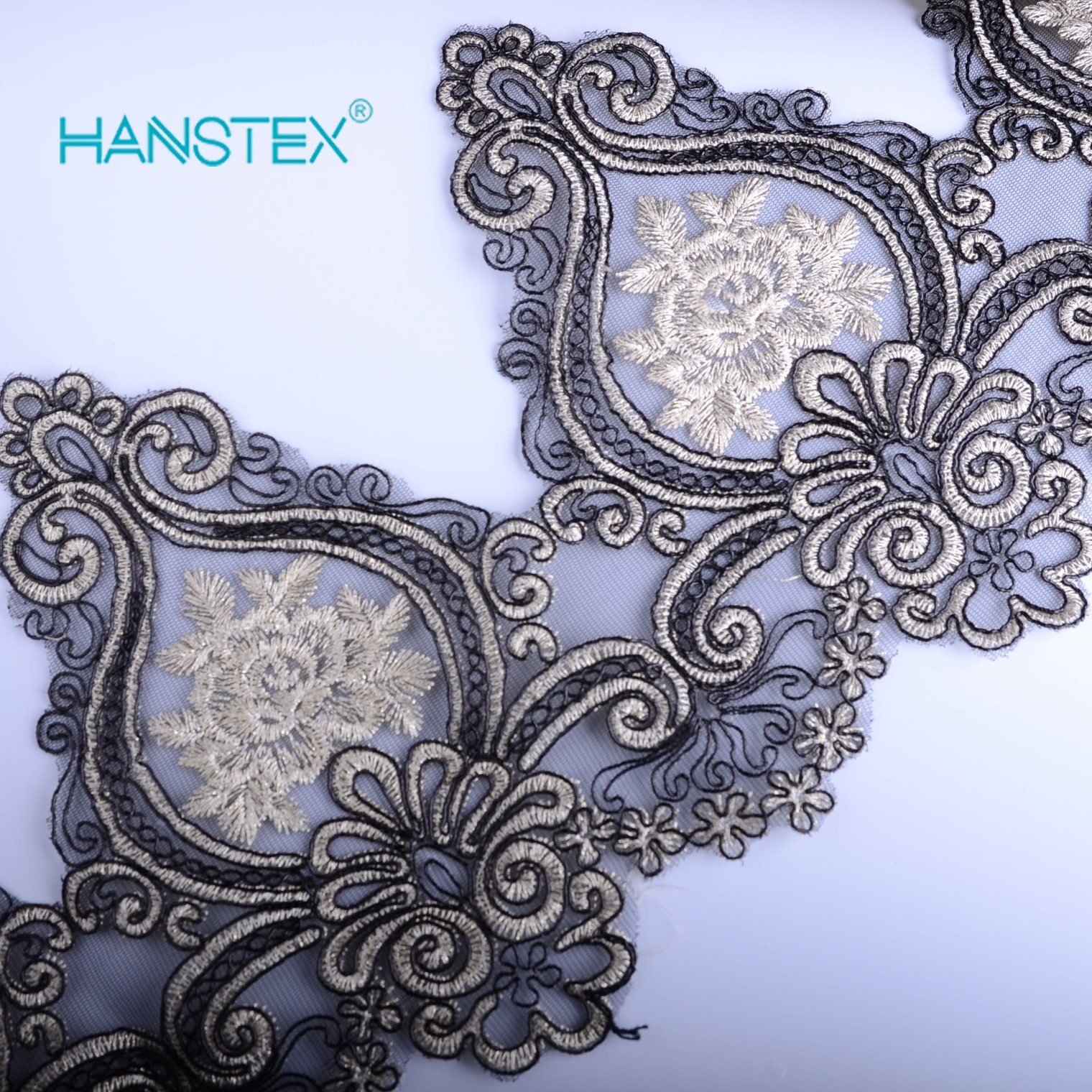 Hans Chinese Supplier Apparel Characteristic Lace Fabric