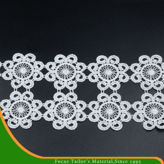 100% Cotton High Quality Embroidery Lace (HC-1730)