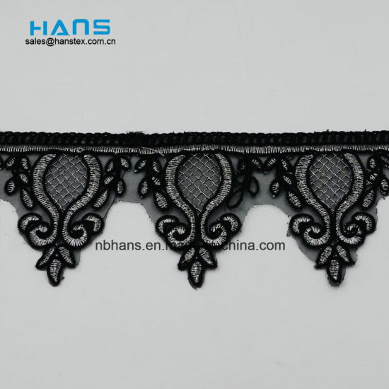 2018 New Design Embroidery Lace on Organza (MLS-1809)