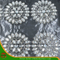 New Design Heat Transfer Adhesive Crystal Resin Rhinestone Mesh (HAYY-1749)