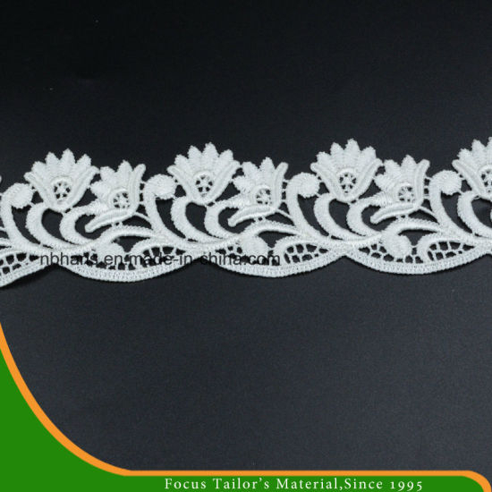 100% Cotton High Quality Embroidery Lace (HC-1707)