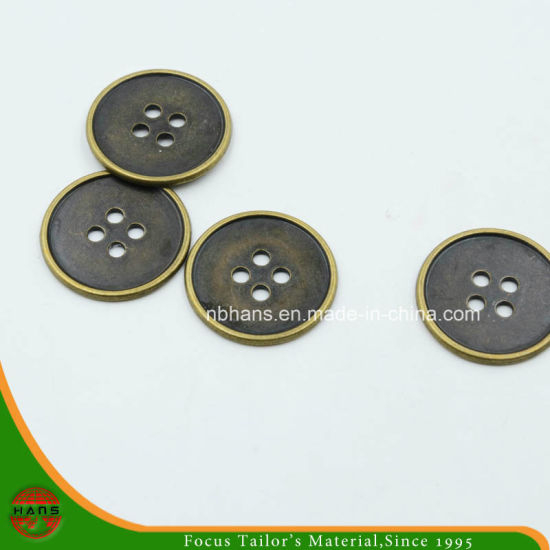 Fashion Bronze Metal Button
