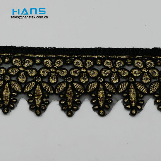 2018 New Design Embroidery Lace on Organza (MLS-1801)