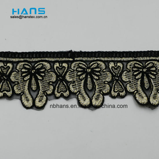 2018 New Design Embroidery Lace on Organza (MLS-1803)