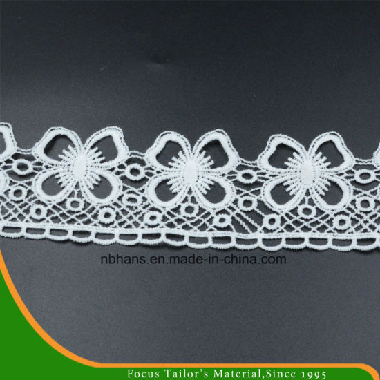 100% Cotton High Quality Embroidery Lace (HC-1752)