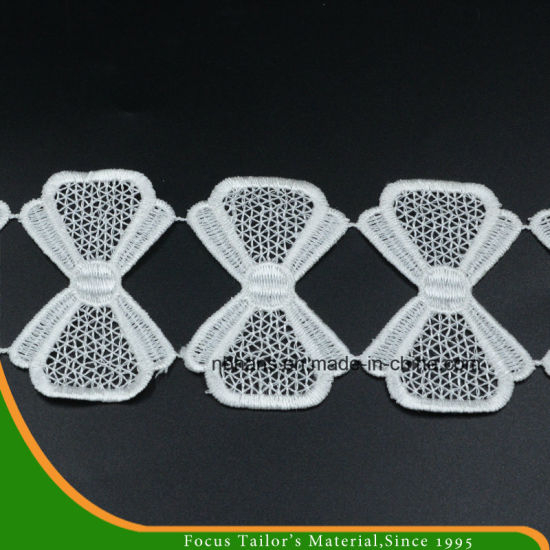 100% Cotton High Quality Embroidery Lace (HC-1718)