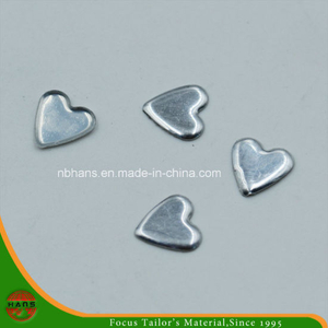 8X8mm High Quality Heart-Shaped Flat Nailhead (HAST50012)