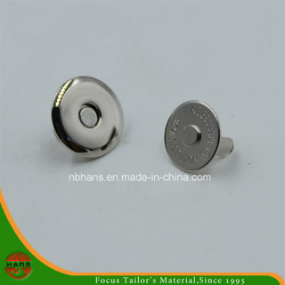 16mm Silver Thin Magnet Button for Handbag (HAWM1650I0007)