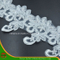 Embroidery Lace on Organza with Beads & Sequins (HD-038)