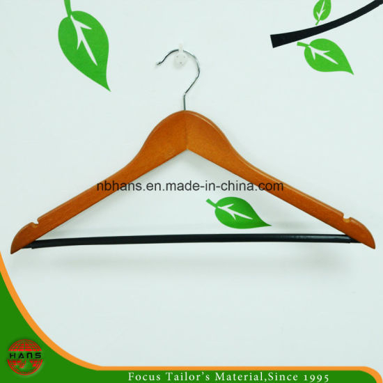 Wholesale of High Quality Natural Wooden Hangers (4316-1#)