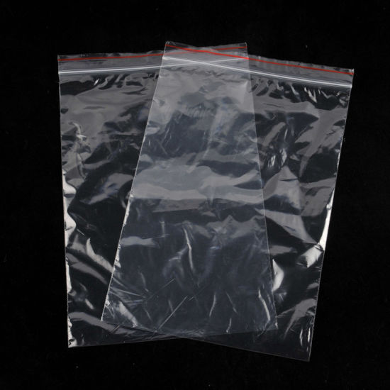 LDPE Transparency Plastic Zipper Lock Security Bag