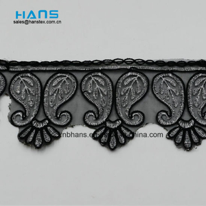 2018 New Design Embroidery Lace on Organza (MLS-1810)