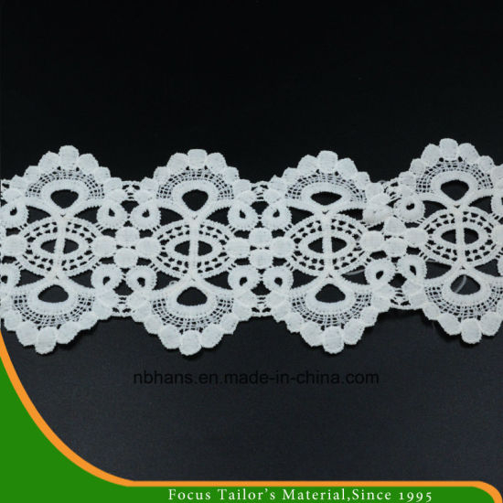 100% Cotton High Quality Embroidery Lace (HC-1769)