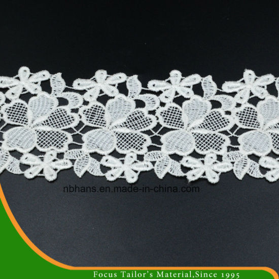 100% Cotton High Quality Embroidery Lace (HC-1724)