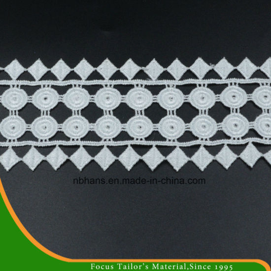 100% Cotton High Quality Embroidery Lace (HC-1719)