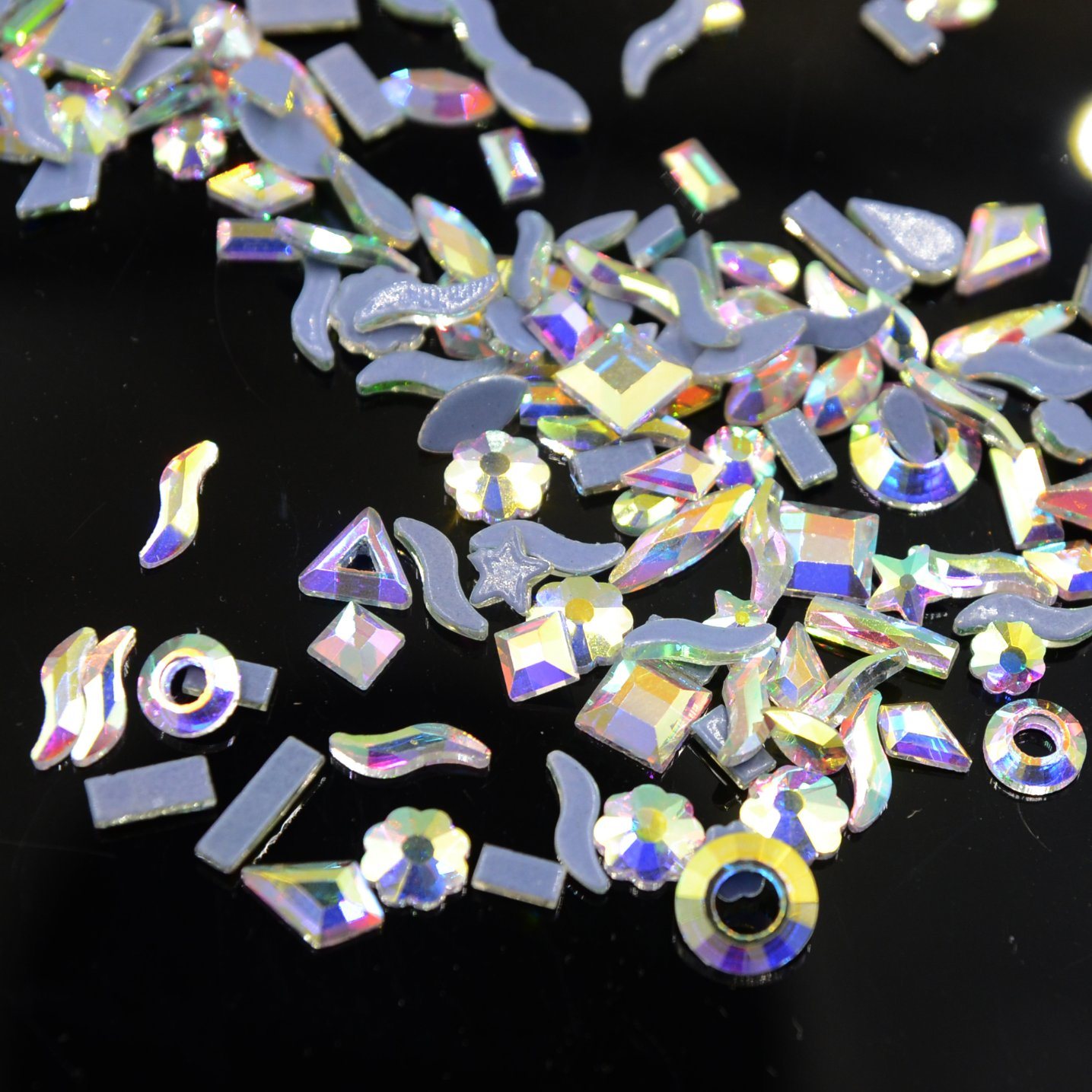 Jc Wholesale Crystal Ab Crystals Rhinestone Diamond Crystal Ab Color Hot Fix Rhinestones