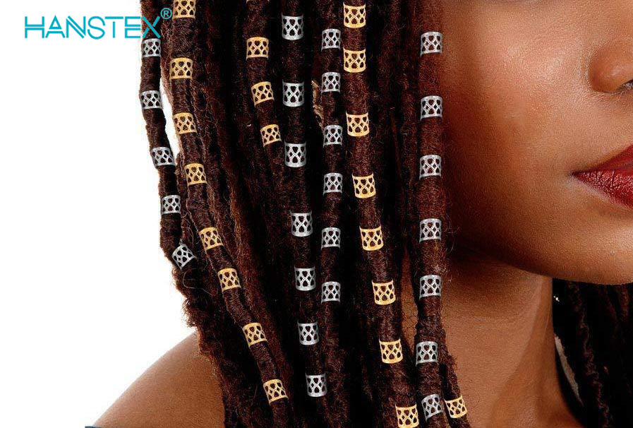 Wholesale Price Loc Jewelry Braid Crochet Accessories Wooden Hair Beads Jewelry for Braids African Hair Jewelry for Dreadlock