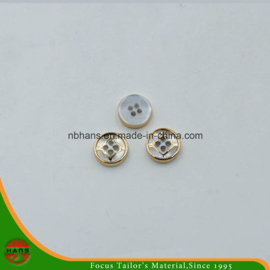 4 Holes New Design Polyester Button (S-054)