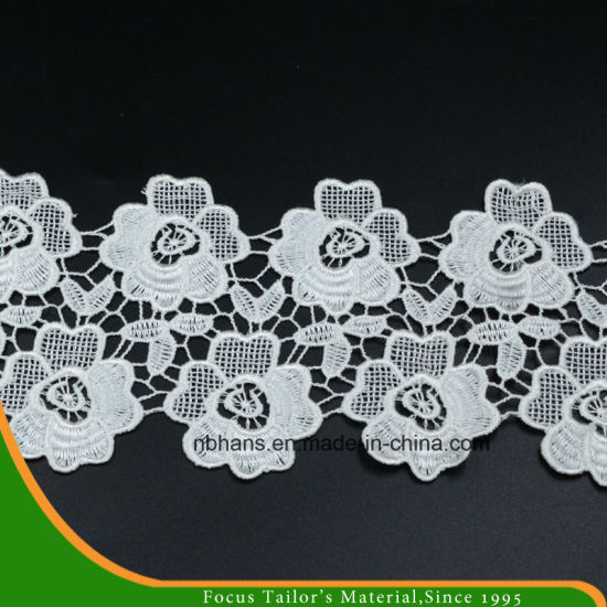 100% Cotton High Quality Embroidery Lace (HC-1729)