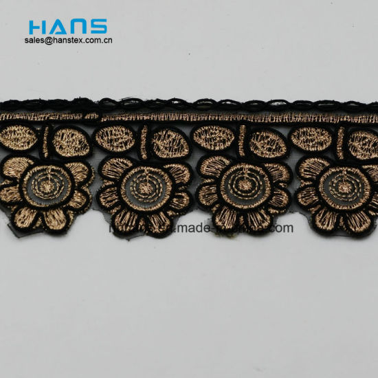 2018 New Design Embroidery Lace on Organza (MLS-1805)