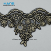 2018 New Design Embroidery Lace on Organza (HC-1817)