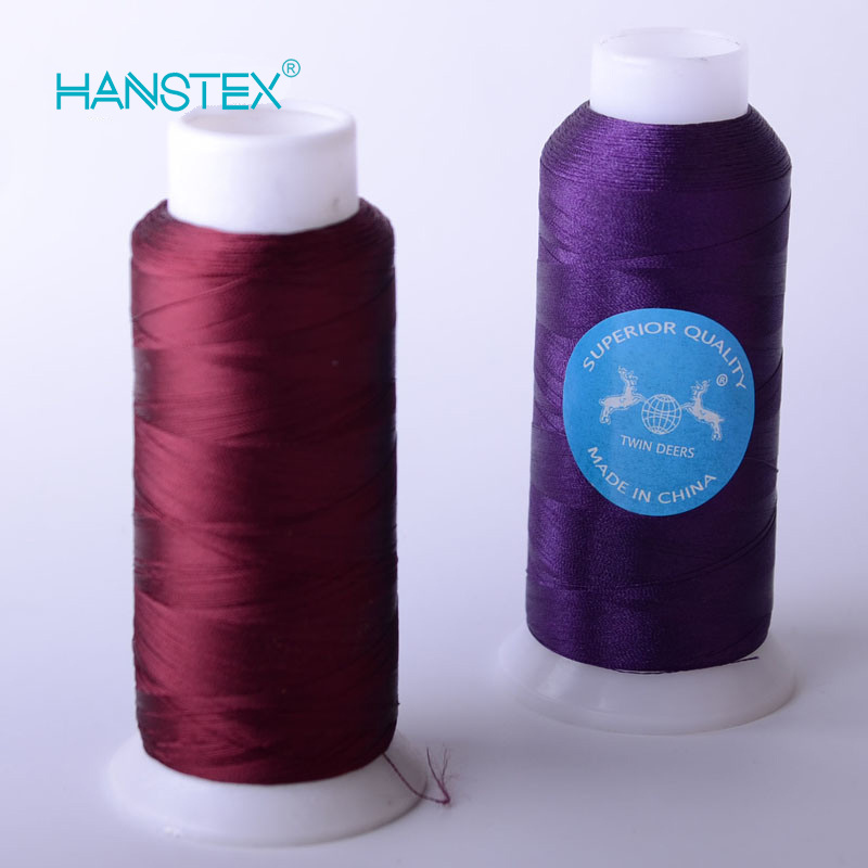 Hans Factory Hot Sales High Strength Royal Embroidery Thread