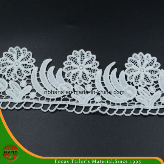 100% Cotton High Quality Embroidery Lace (HC-1771)