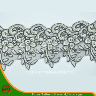 2016 New Design Embroidery Lace on Organza (HD-030)