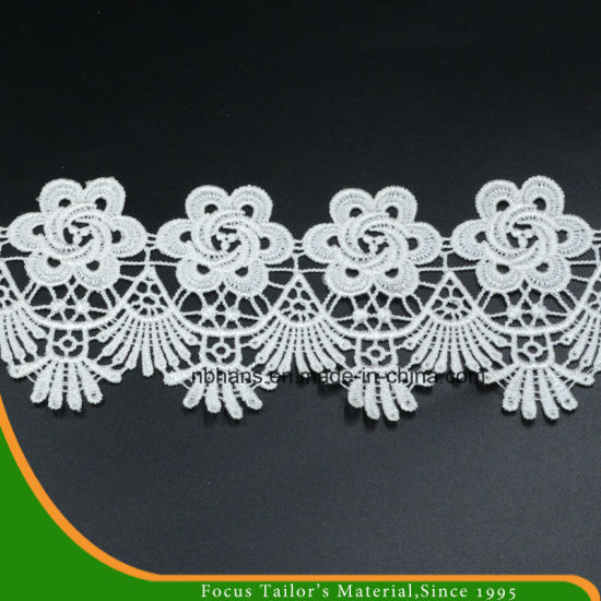 100% Cotton High Quality Embroidery Lace (HC-1723)