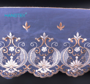 Hans Free Design Professional Design Tulle Lace Fabric