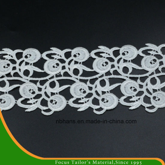 100% Cotton High Quality Embroidery Lace (HC-1726)