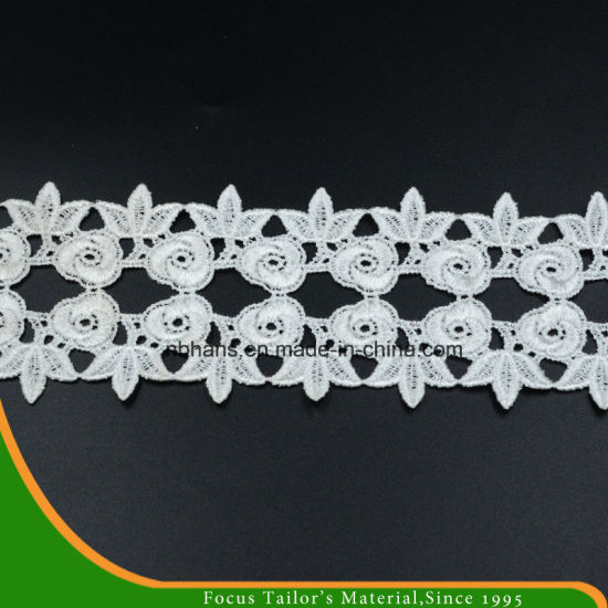 100% Cotton High Quality Embroidery Lace (HC-1711)