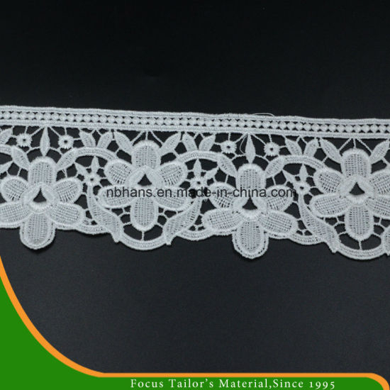 100% Cotton High Quality Embroidery Lace (HC-1720)