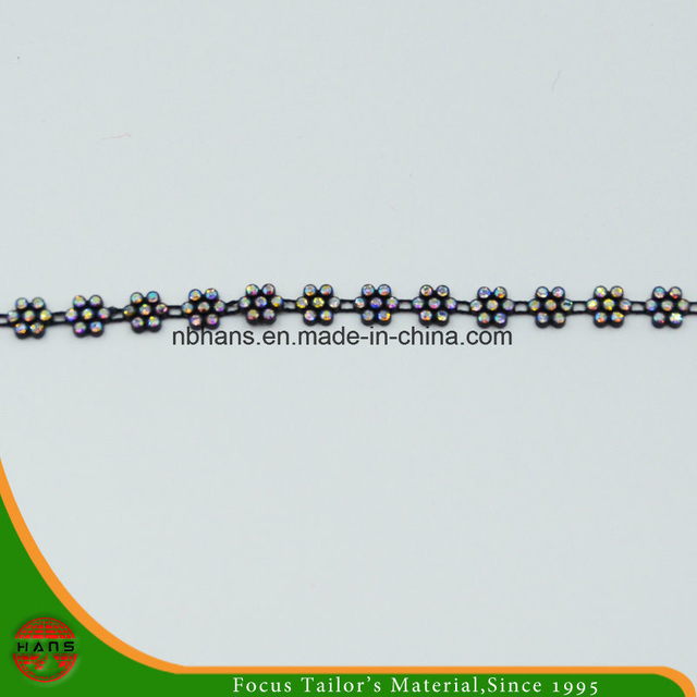 Factory Direct Sell Various Colored Plastic Strass Chain Rhinestone Chain Rhinestone Mesh in Bulk Huge Stock on Sale