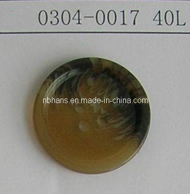 4 Holes New Design Polyester Button (S-080)