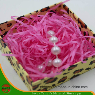 2.5mm Fluorescence Pink Raffia Paper for Packing (Z15)