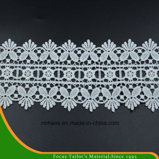 100% Cotton High Quality Embroidery Lace (HC-1762)