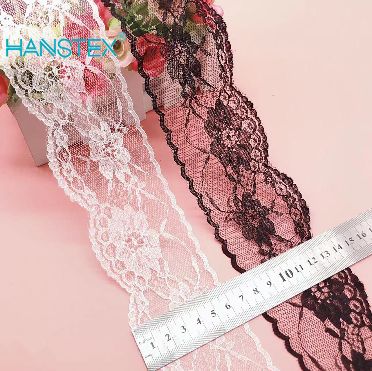 Polyester Polyester No Elastic Lace Trimming Lace Fabric Fringe