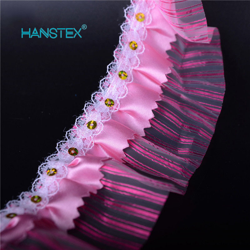 Hans Direct From China Factory Garment Eyelet Lace Trim