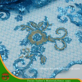 High Quality Embroidery Polyester Fabric (HAEF160002)