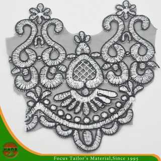 2016 New Design Embroidery Lace on Organza (HD-024)