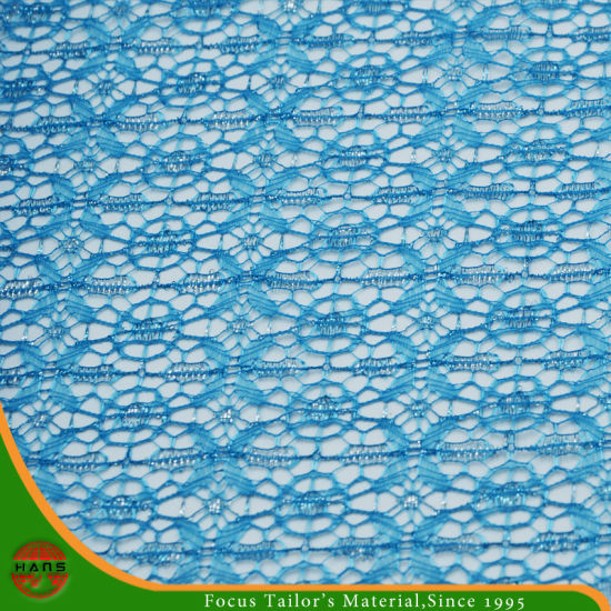 High Quality Embroidery Polyester Fabric (HSHY-1701)