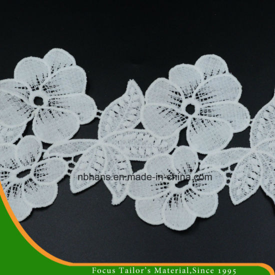 100% Cotton High Quality Embroidery Lace (HC-1782)