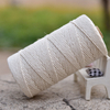 100% Natural Cotton Recycled Cotton High Quality Braided Rope String Cotton Twine Twisted Cord Soft Cotton