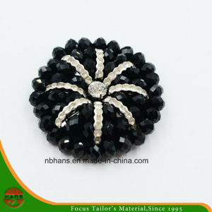 Fashion Acrylic Black Flower (RSD-05)