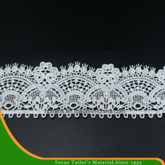 100% Cotton High Quality Embroidery Lace (HC-1714)