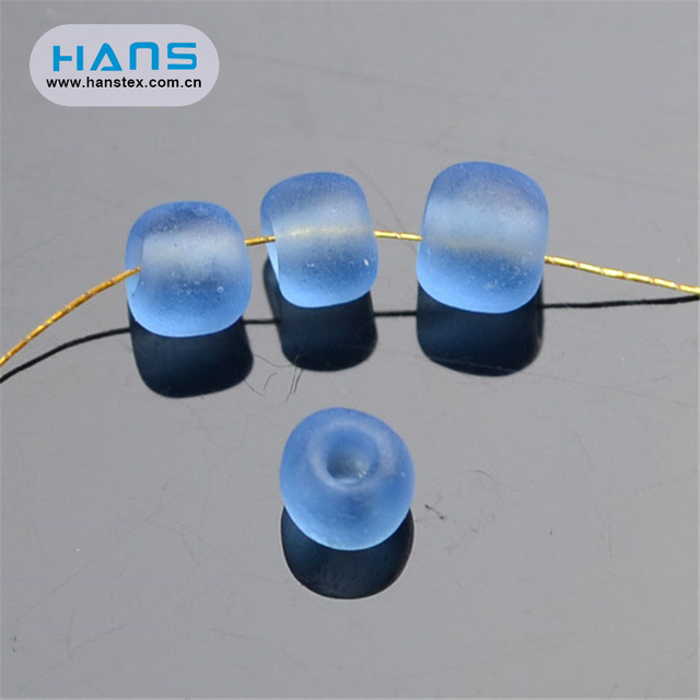 Hans Customized Service Decorations Black Crystal Beads